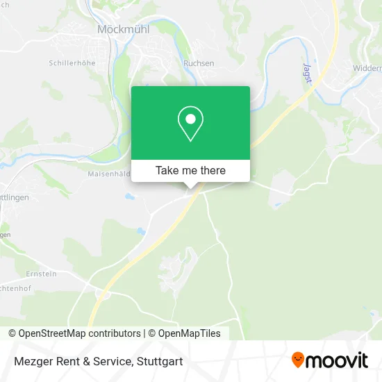 Mezger Rent & Service map