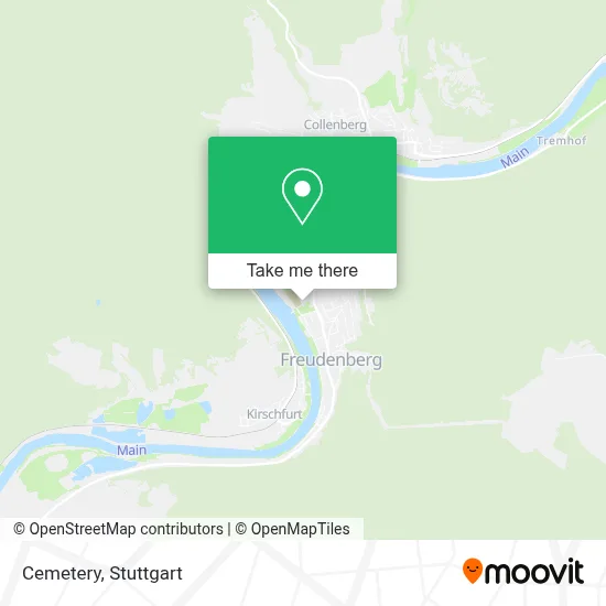 Friedhof map