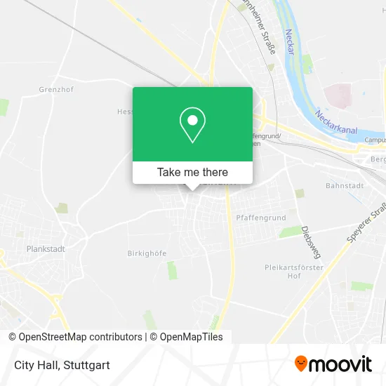 Rathaus map
