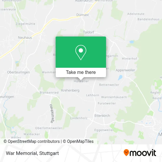 Kriegerdenkmal map
