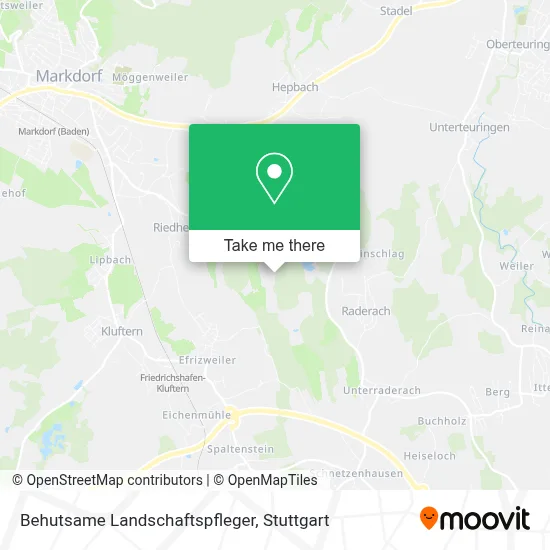 Behutsame Landschaftspfleger map