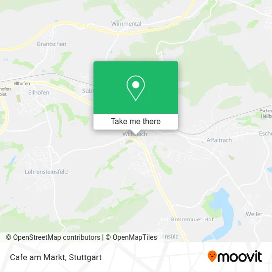 Cafe am Markt map