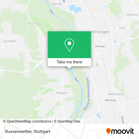 Russenweiher map