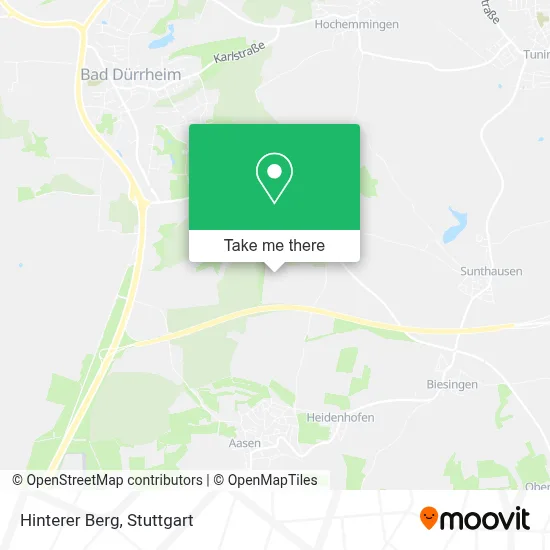 Hinterer Berg map