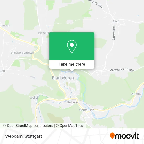 Webcam map