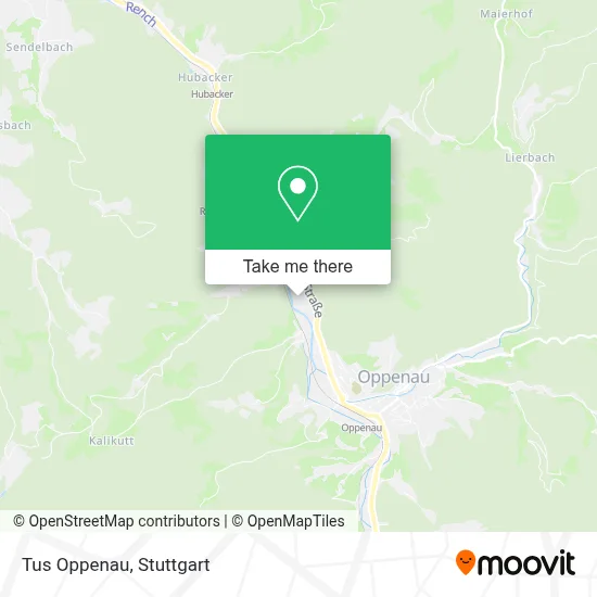 Tus Oppenau map