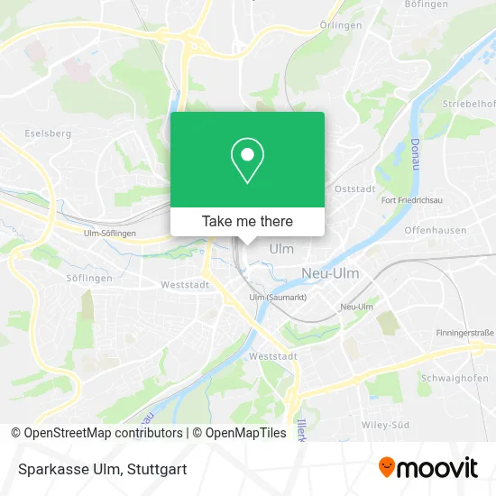 Sparkasse Ulm map