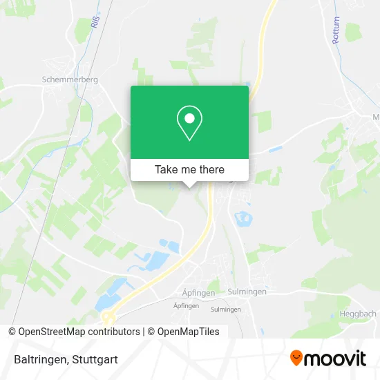 Baltringen map
