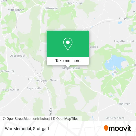 Kriegerdenkmal map