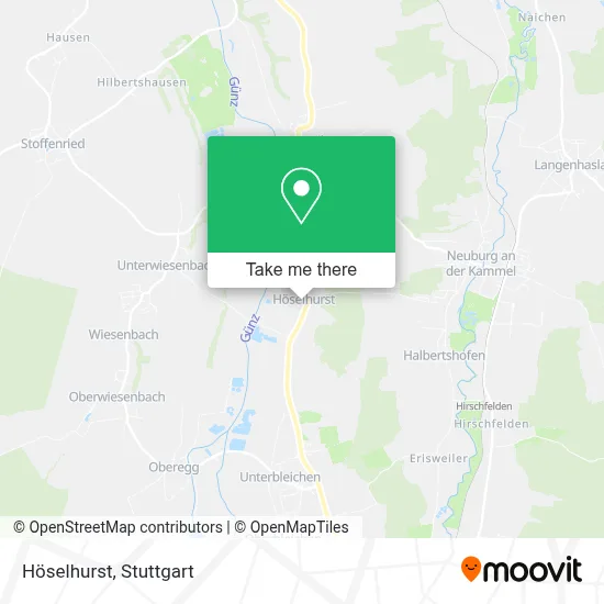 Höselhurst map