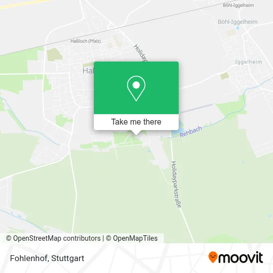 Fohlenhof map
