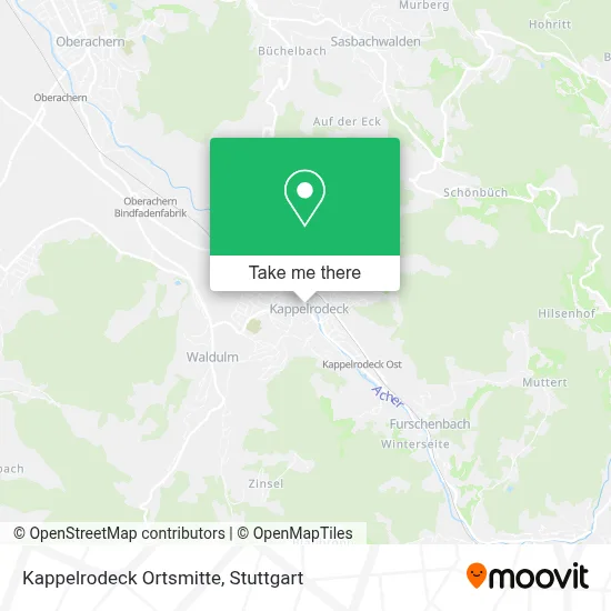 Kappelrodeck Ortsmitte map