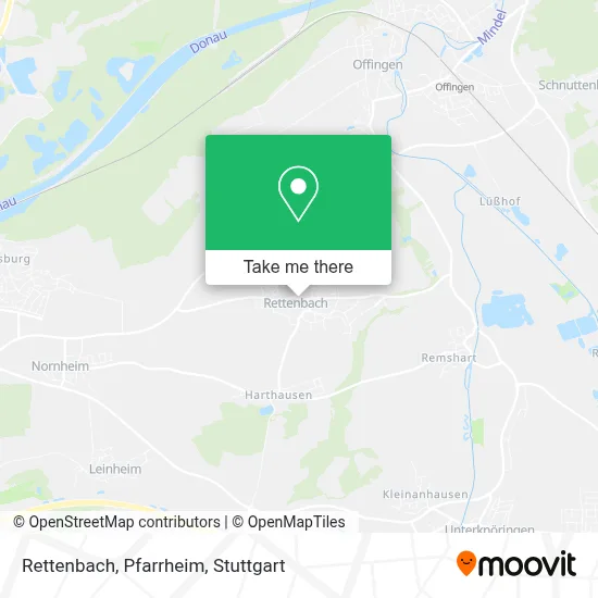 Rettenbach, Pfarrheim map