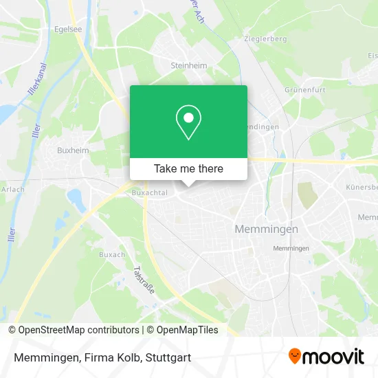 Memmingen, Firma Kolb map