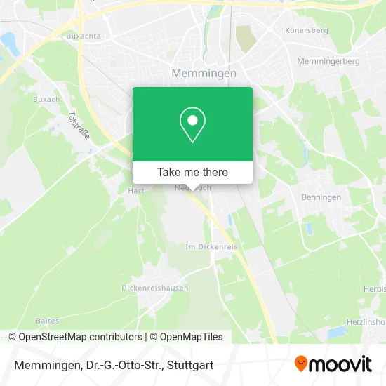 Memmingen, Dr.-G.-Otto-Str. map