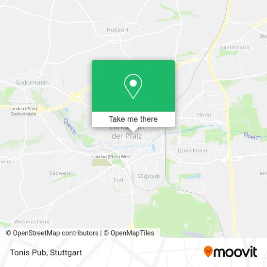 Tonis Pub map