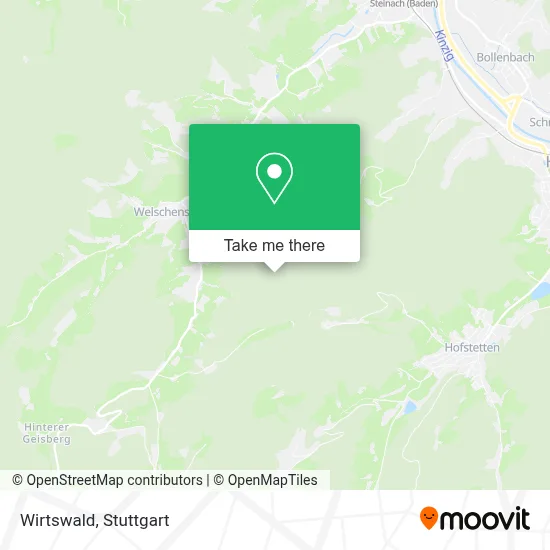 Wirtswald map