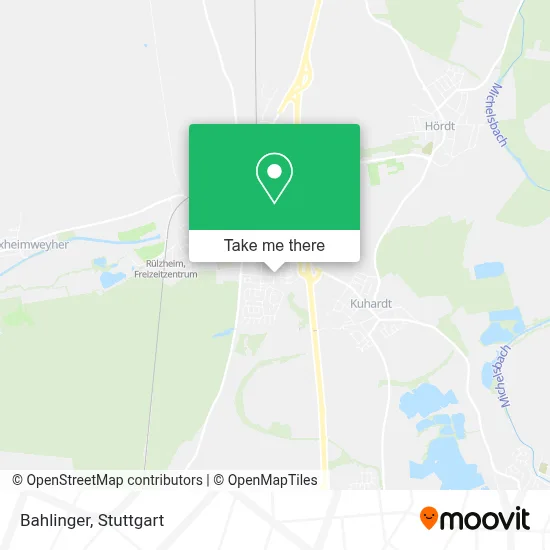 Bahlinger map