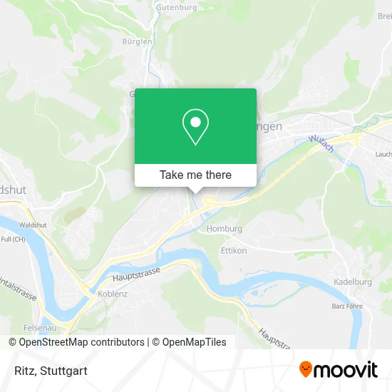 Ritz map
