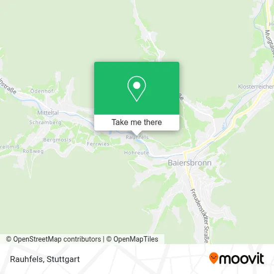 Rauhfels map