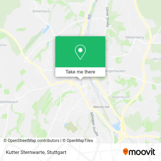 Kutter Sternwarte map