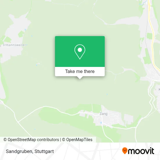 Sandgruben map