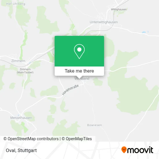 Oval map