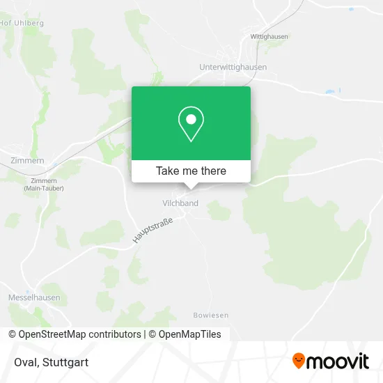 Oval map