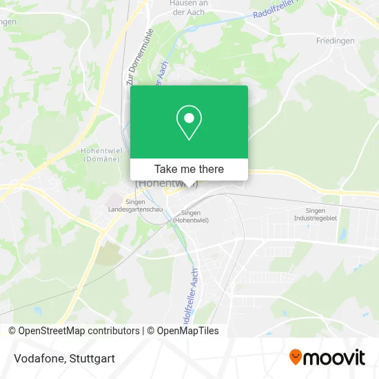 Vodafone map