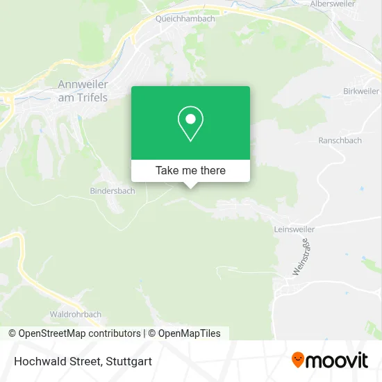 Hochwald map