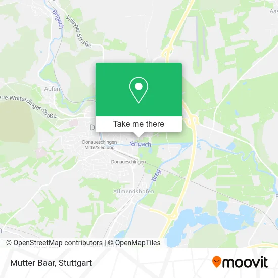 Mutter Baar map