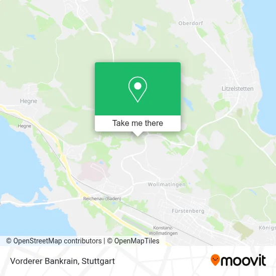 Vorderer Bankrain map