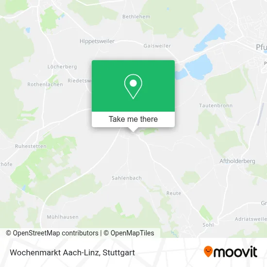 Wochenmarkt Aach-Linz map