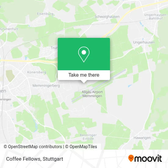 Coffee Fellows map