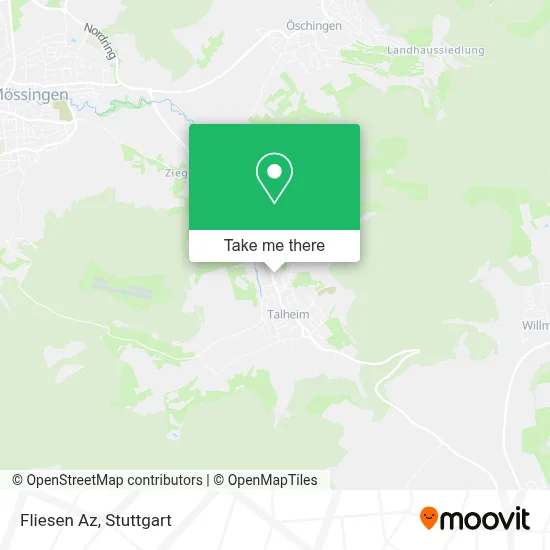 Fliesen Az map