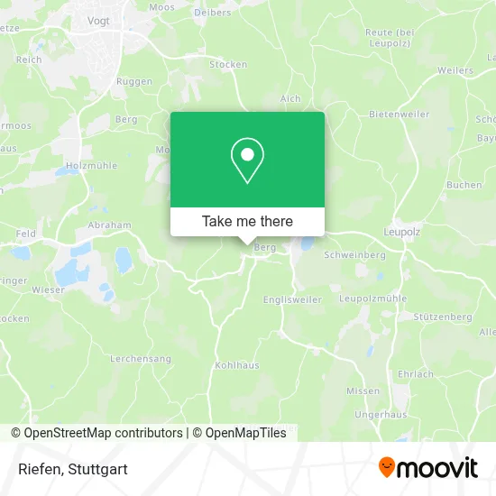 Riefen map