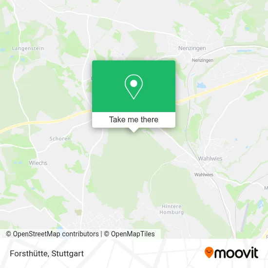 Forsthütte map