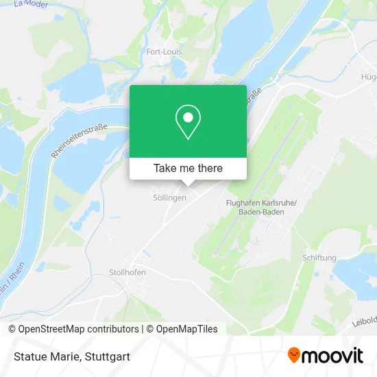Statue Marie map
