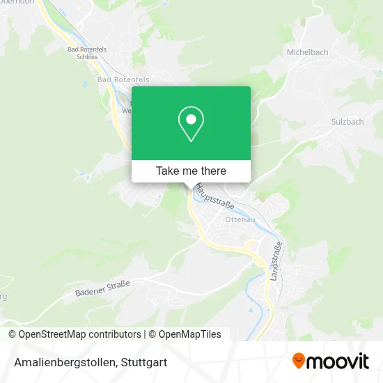 Amalienbergstollen map