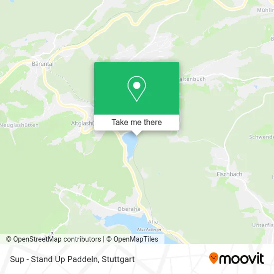 Sup - Stand Up Paddeln map