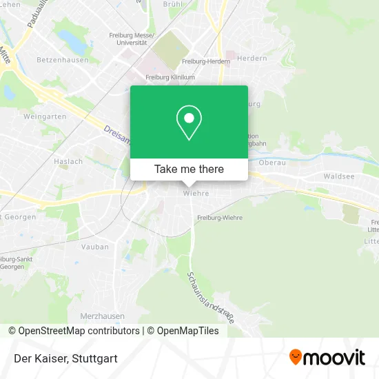 Der Kaiser map