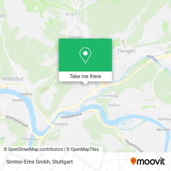 Simtec-Ems Gmbh map