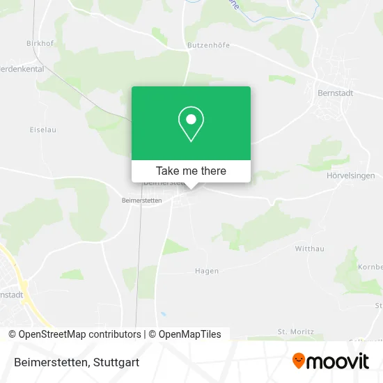 Beimerstetten map