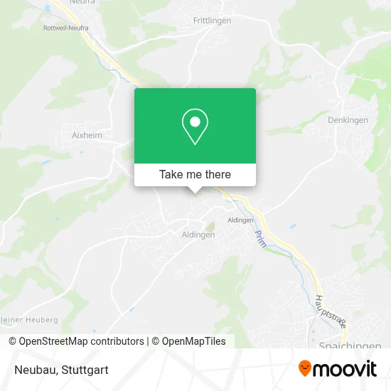 Neubau map