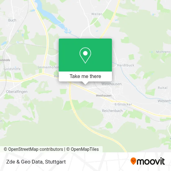 Zde & Geo Data map