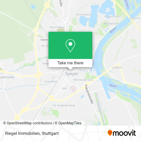 Riegel Immobilien map