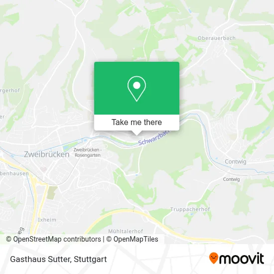 Gasthaus Sutter map