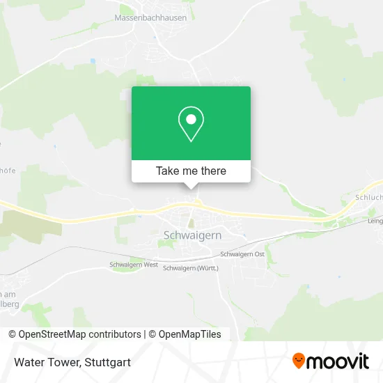Wasserturm map