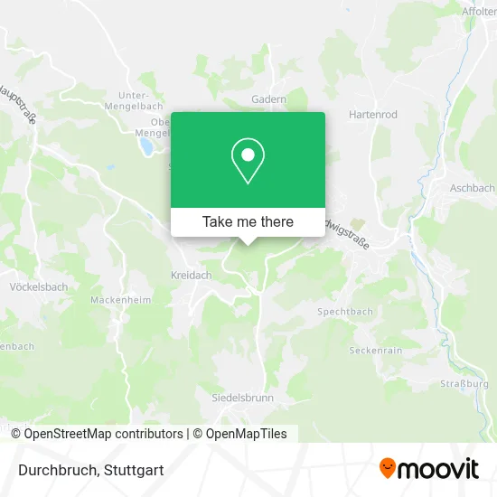 Durchbruch map
