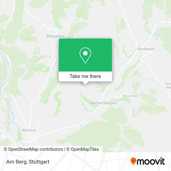 Am Berg map